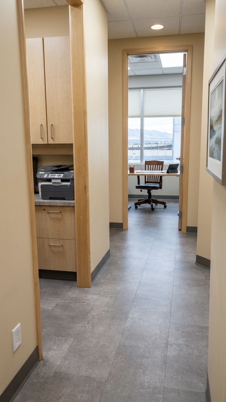 Private consultation area at Blue Bird Dental in Kamloops