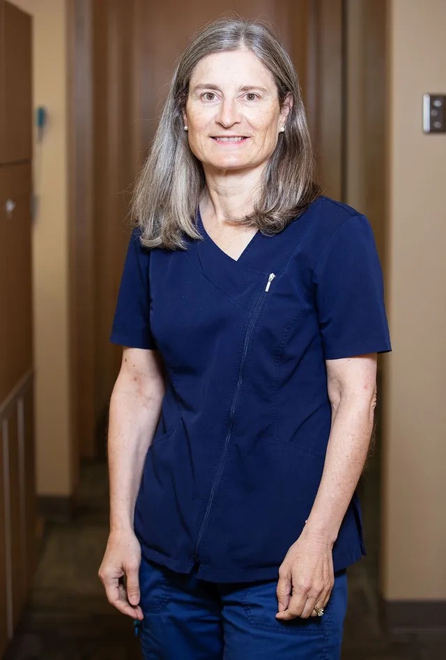 Dr. Margaret Sutherland, retired dentist of Blue Bird Dental in Kamloops, BC